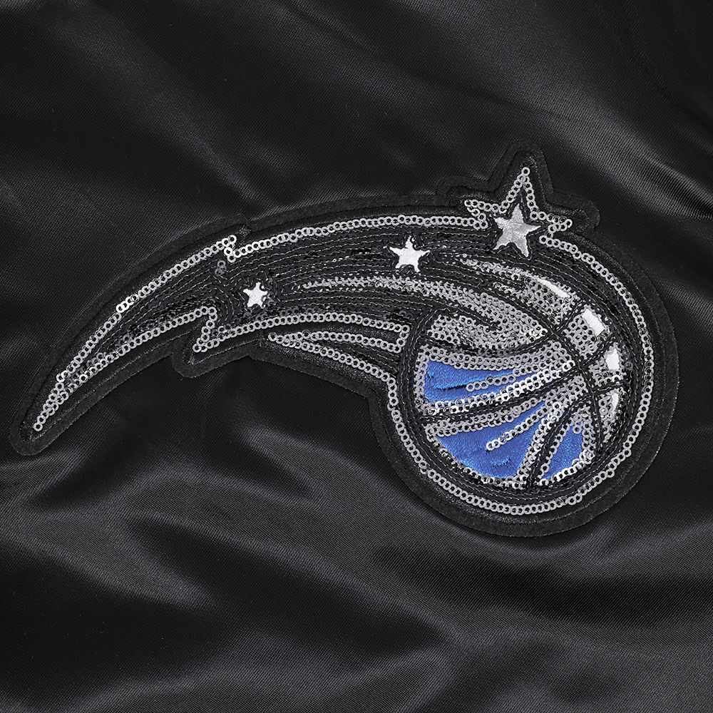 Pro Standard Women's Orlando Magic Black Game Day Classics Satin Jacket product image