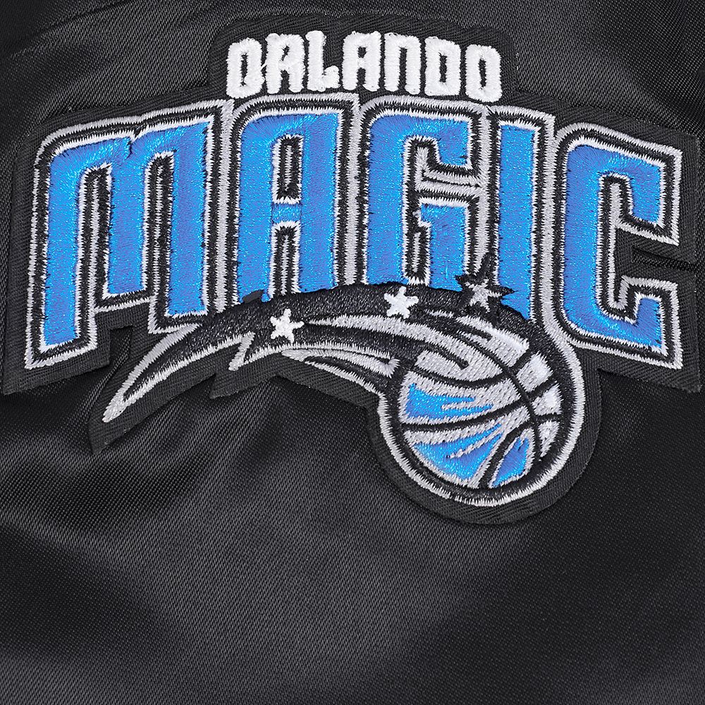 Pro Standard Women's Orlando Magic Black Game Day Classics Satin Jacket product image