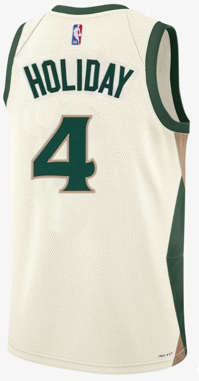 Nike Adult 2023-24 City Edition Boston Celtics Jrue Holiday #4 Swingman Jersey product image