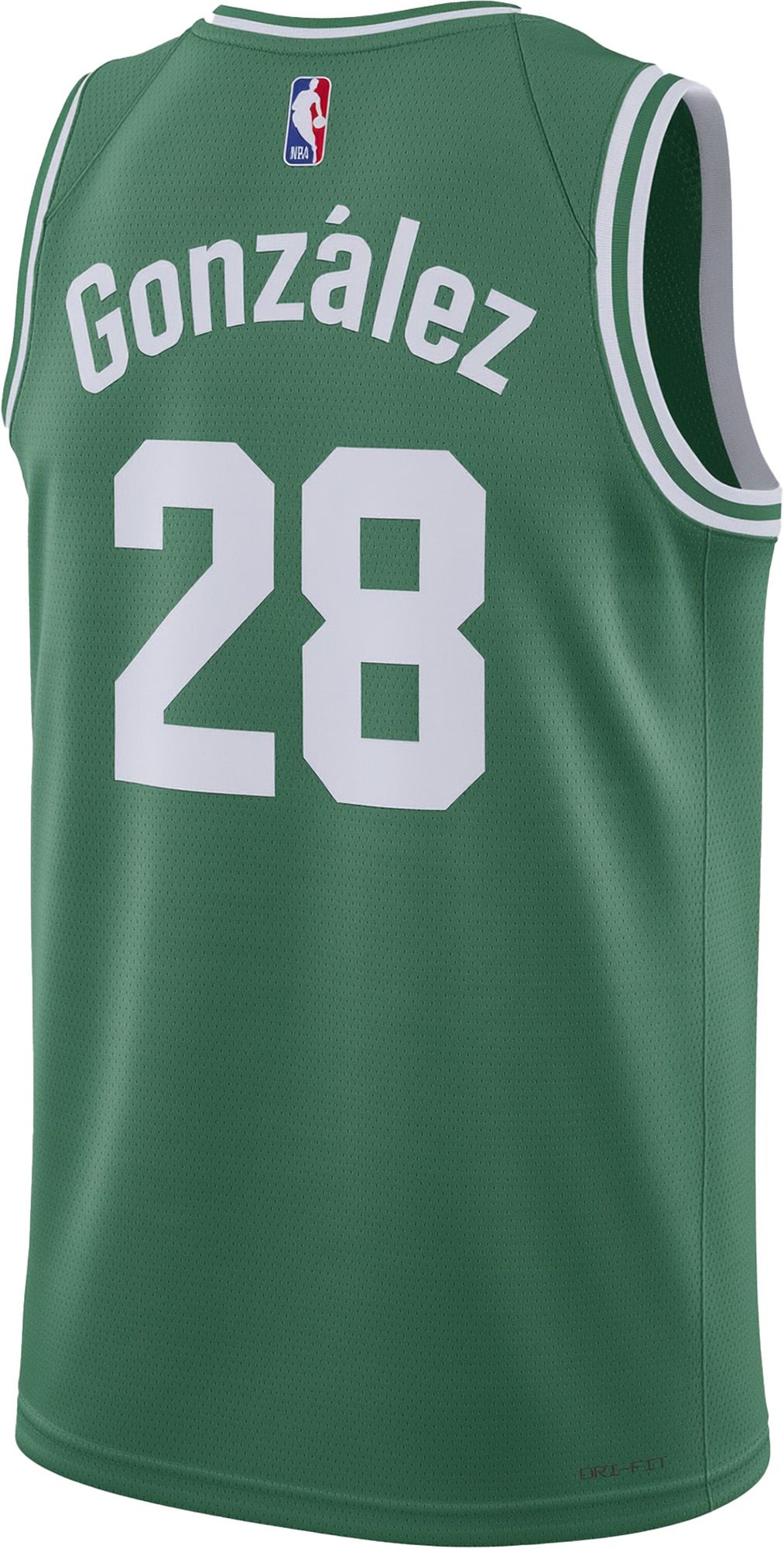 Nike Adult Boston Celtics Hugo Gonzalez #28 Swingman Icon Jersey product image