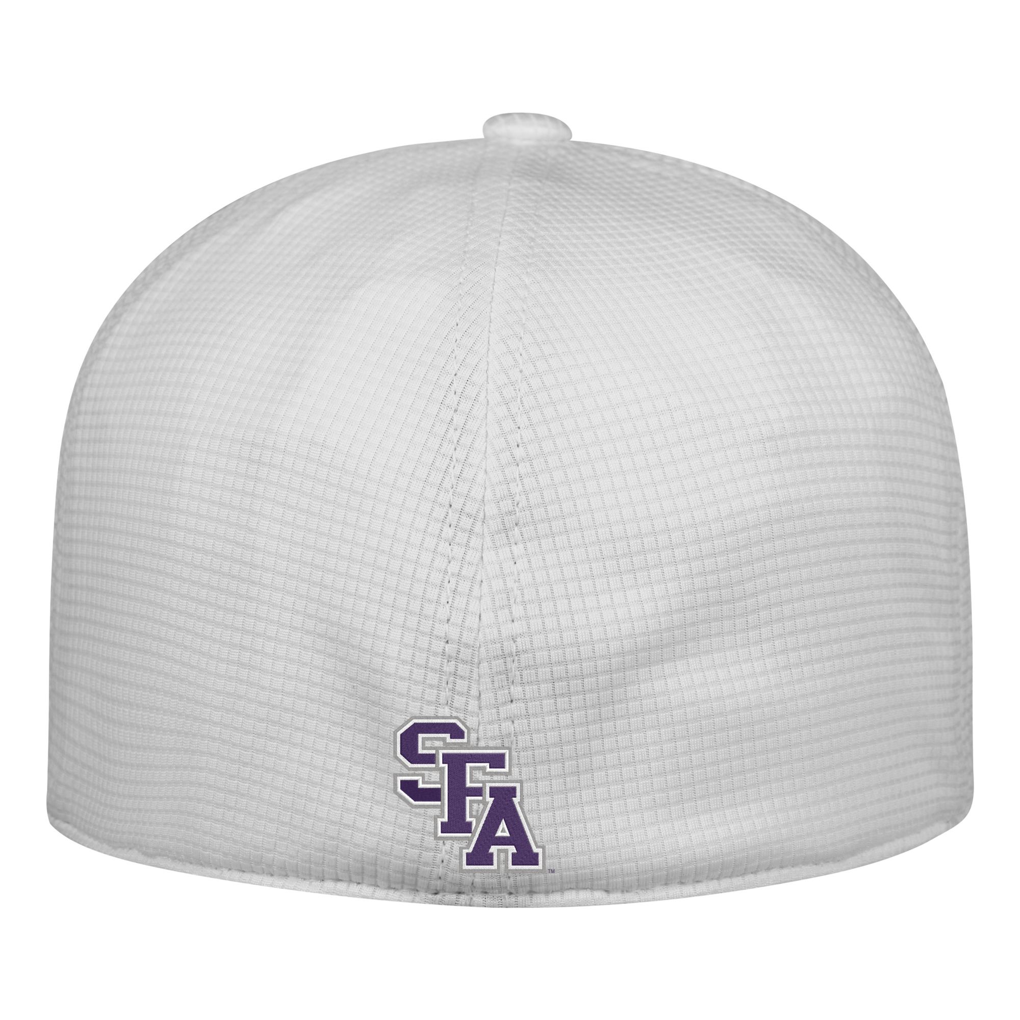 Top of the World Men's Stephen F. Austin Lumberjacks Booster Plus 1Fit Flex White Hat product image
