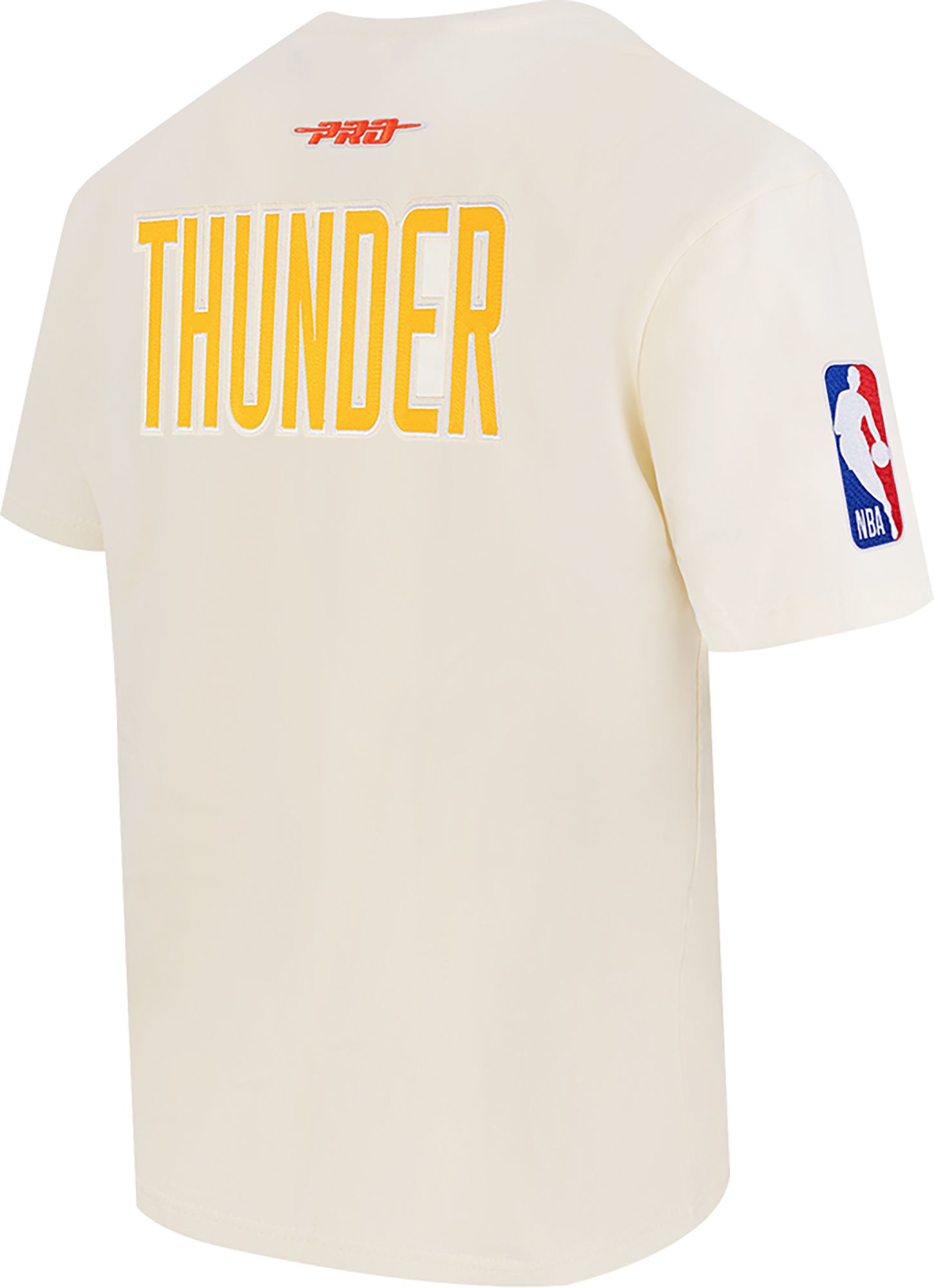 Pro Standard Men's Oklahoma City Thunder Cream Best Of Drop Shoulder T-Shirt product image