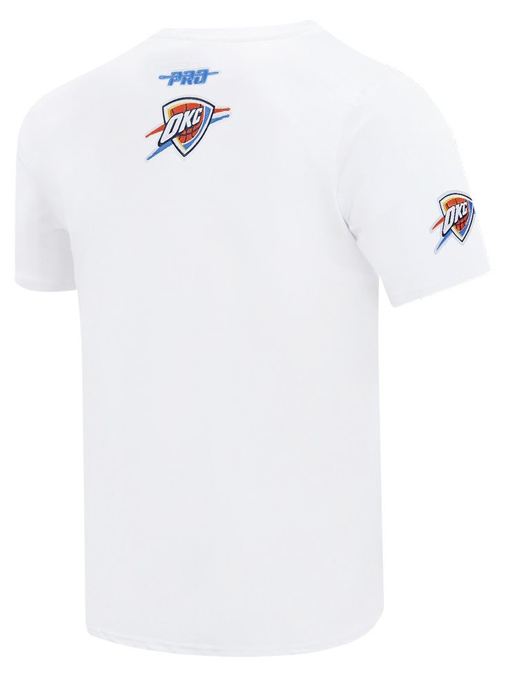 Pro Standard Men's Oklahoma City Thunder White City Arch T-Shirt product image