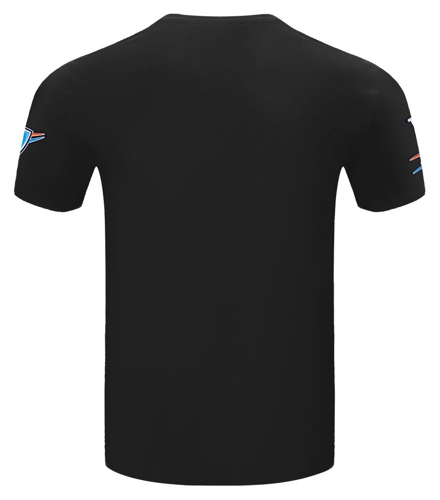 Pro Standard Men's Oklahoma City Thunder Black Classic Chenille T-Shirt product image