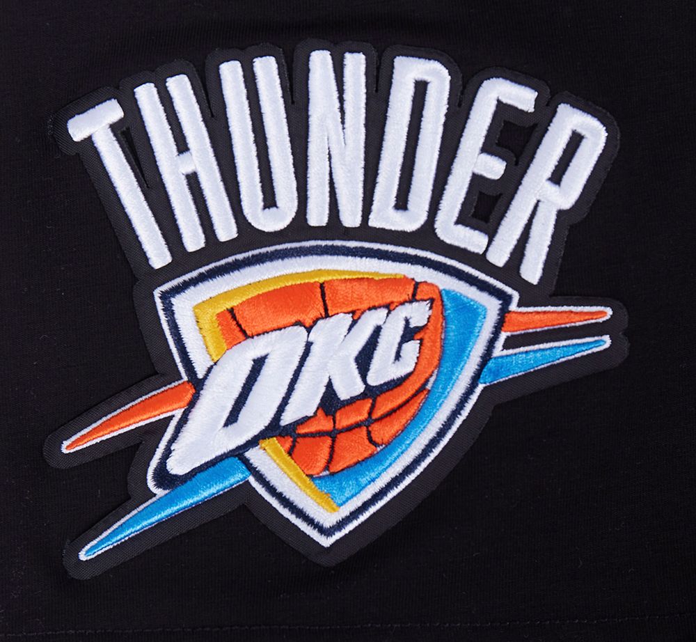 Pro Standard Men's Oklahoma City Thunder Black Classic Chenille T-Shirt product image