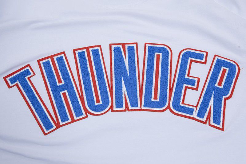 Pro Standard Men's Oklahoma City Thunder Black Classic Chenille T-Shirt product image