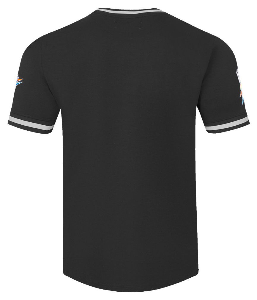 Pro Standard Men's Oklahoma City Thunder Black Classic Chenille T-Shirt product image