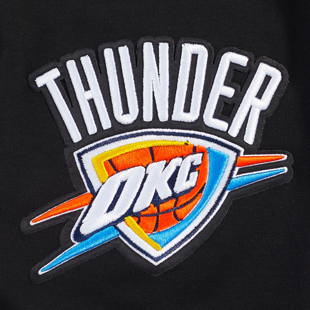 Pro Standard Men's Oklahoma City Thunder Black Classic Chenille T-Shirt product image