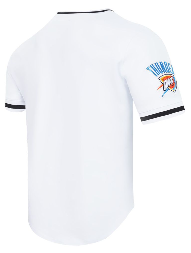 Pro Standard Men's Oklahoma City Thunder White Classic Chenille T-Shirt product image