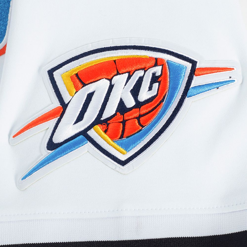 Pro Standard Men's Oklahoma City Thunder White Classic Chenille T-Shirt product image