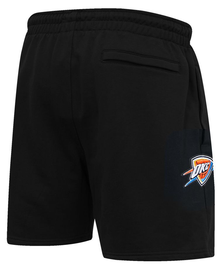 Pro Standard Men's Oklahoma City Thunder Black City Arch Fleece Short product image