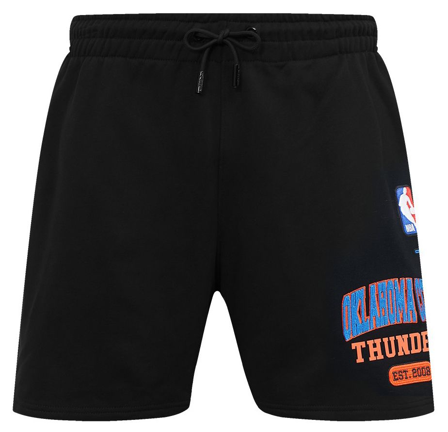 Pro Standard Men's Oklahoma City Thunder Black City Arch Fleece Short product image