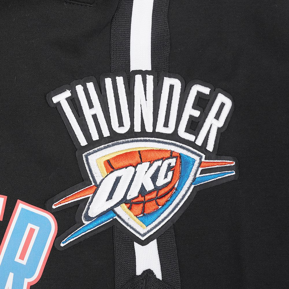 Pro Standard Men's Oklahoma City Thunder Black Classic Chenille Shorts product image