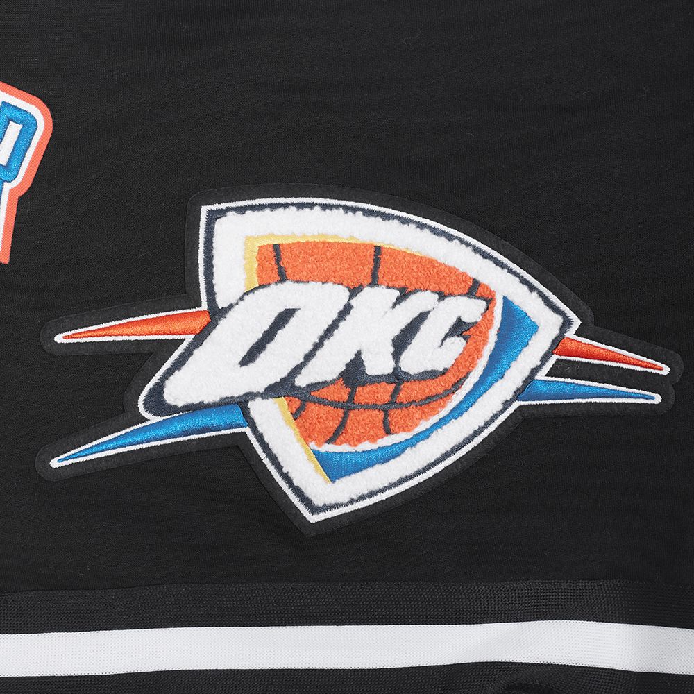 Pro Standard Men's Oklahoma City Thunder Black Classic Chenille Shorts product image