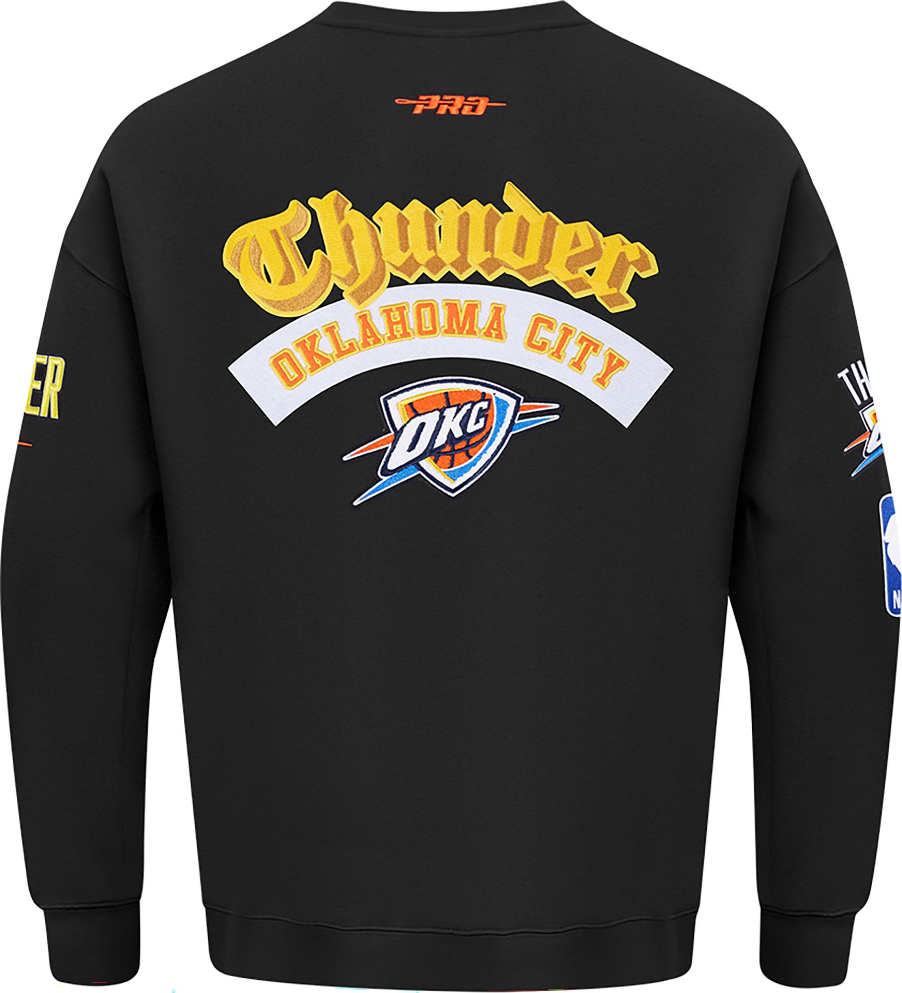 Pro Standard Men's Dallas Cowboys Black Best Of Crew Pullover Sweatshirt product image