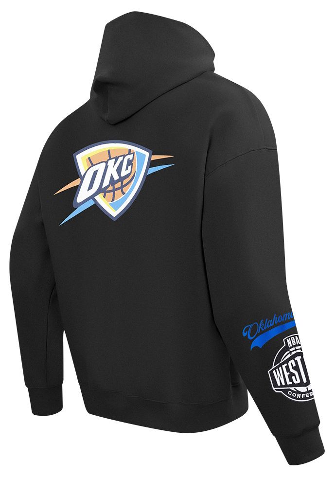 Pro Standard Men's Oklahoma City Thunder Black Living Large Hoodie product image