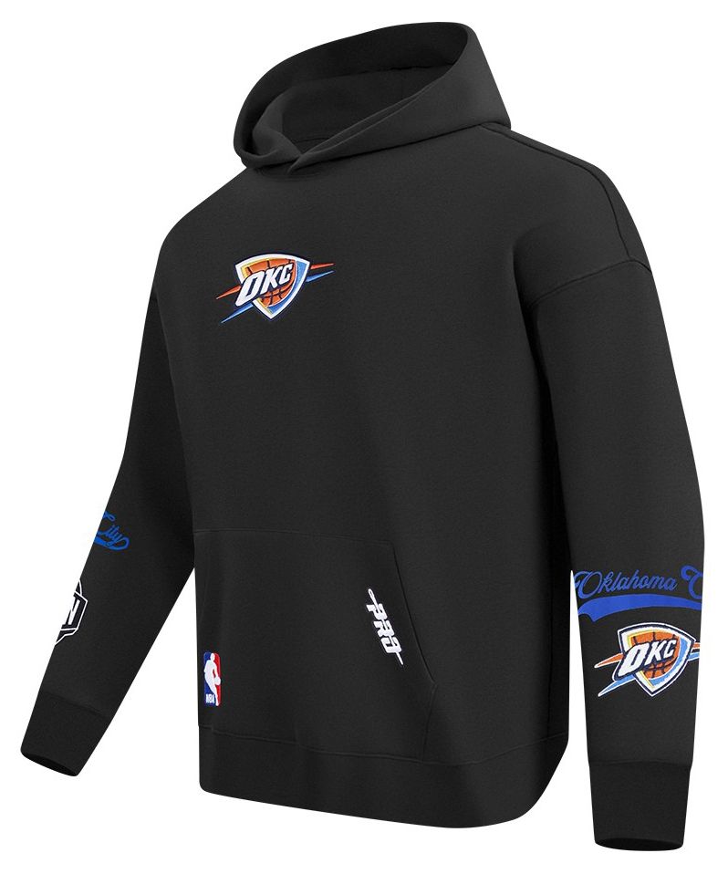 Pro Standard Men's Oklahoma City Thunder Black Living Large Hoodie product image