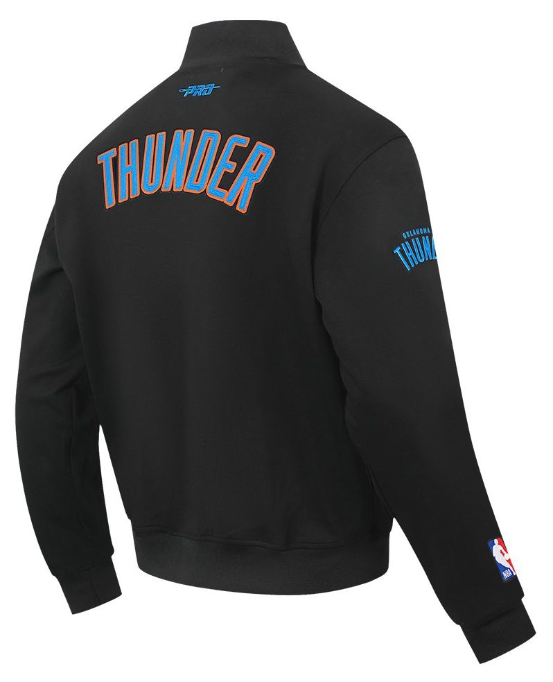 Pro Standard Men's Oklahoma City Thunder Black City Arch 1/4 Zip product image