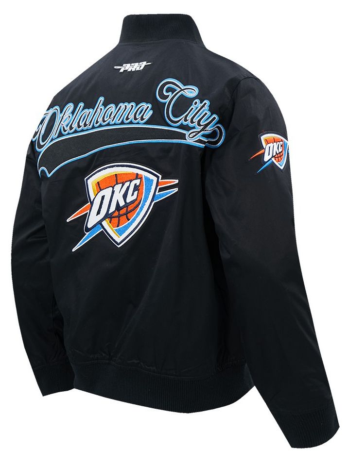 Pro Standard Men's Oklahoma City Thunder Black Living Large Jacket product image