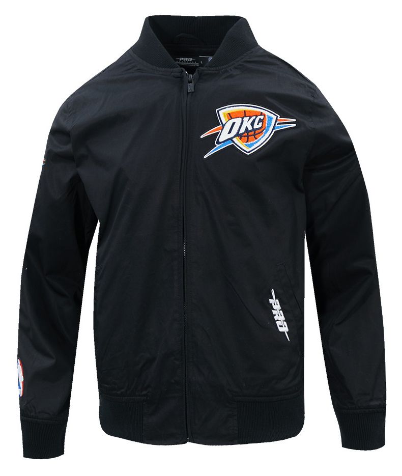 Pro Standard Men's Oklahoma City Thunder Black Living Large Jacket product image