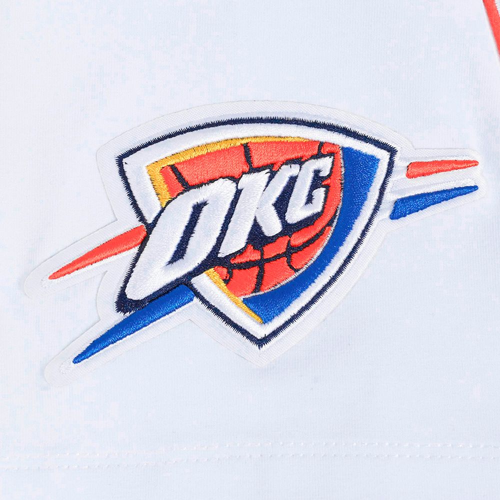 Pro Standard Women's Oklahoma City Thunder White Classic Slim T-Shirt product image