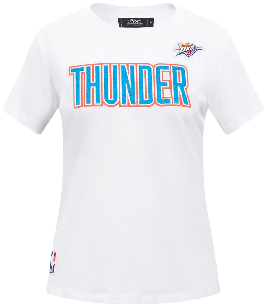 Pro Standard Women's Oklahoma City Thunder White Classic Slim T-Shirt product image