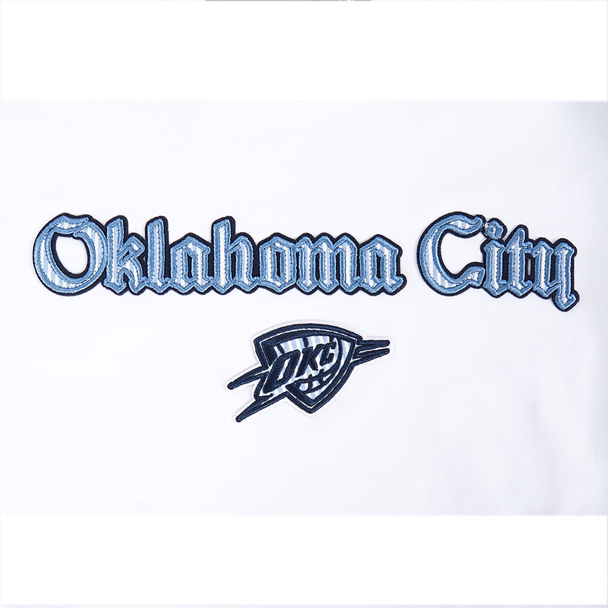 Pro Standard Women's Oklahoma City Thunder White Country Club T-Shirt product image