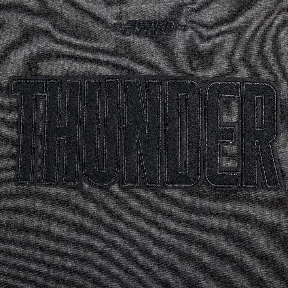 Pro Standard Women's Oklahoma City Thunder Black Washed Collection Boxy T-Shirt product image