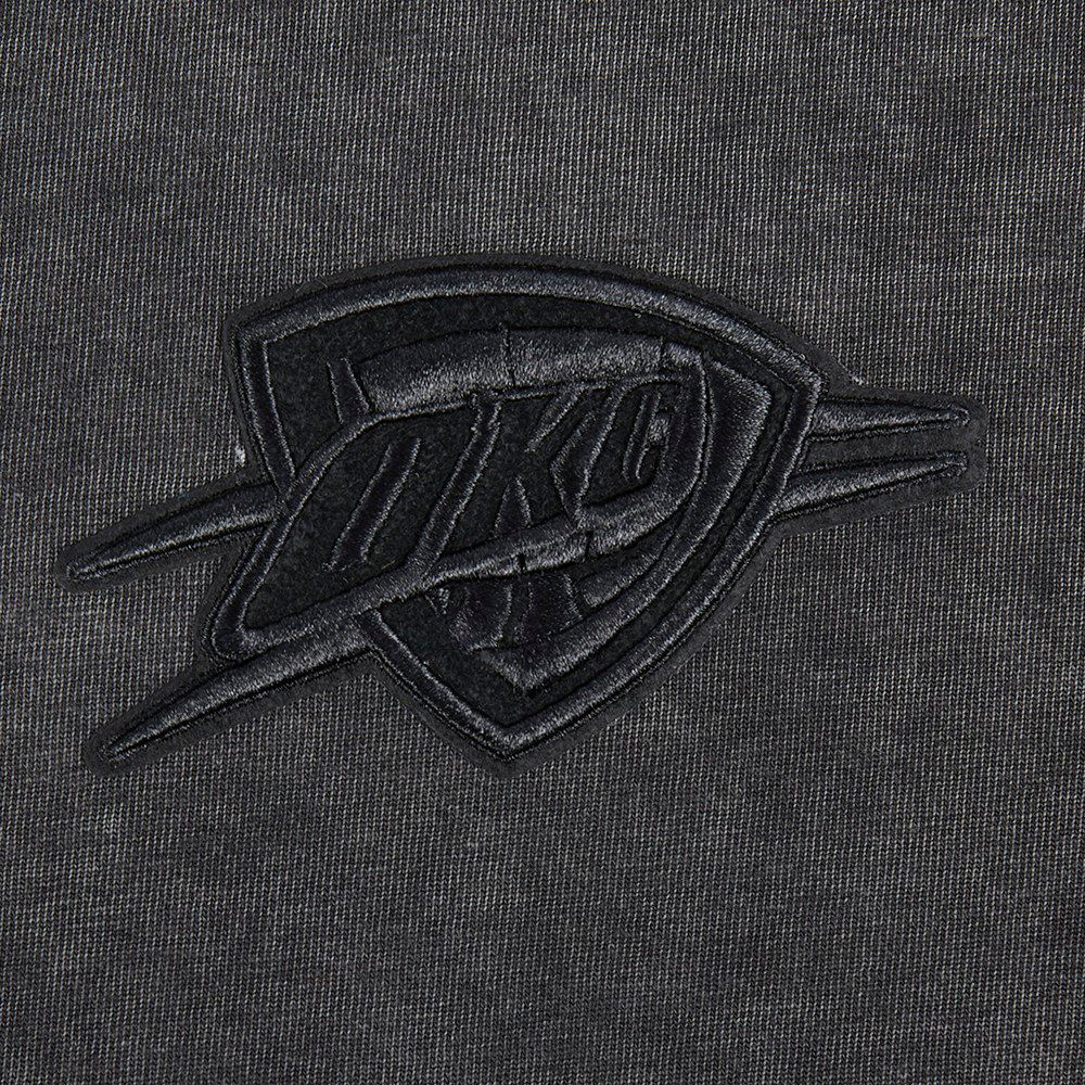 Pro Standard Women's Oklahoma City Thunder Black Washed Collection Boxy T-Shirt product image