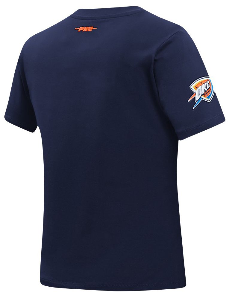 Pro Standard Women's Oklahoma City Thunder Navy Legacy Slim T-Shirt product image