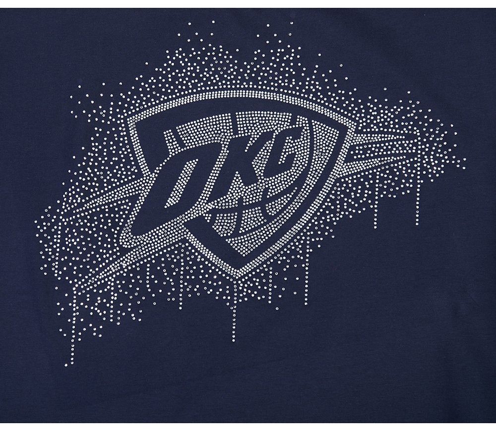 Pro Standard Women's Oklahoma City Thunder Navy Legacy Slim T-Shirt product image