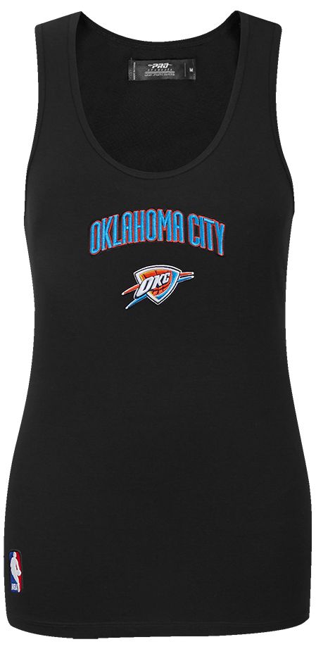 Pro Standard Women's Oklahoma City Thunder Black Classic Racerback Tank Top product image