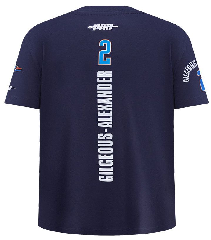 Pro Standard Youth Oklahoma City Thunder Navy Shai Gilgeous-Alexander #2 T-Shirt product image
