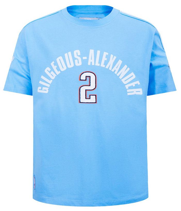Pro Standard Youth Oklahoma City Thunder Light Blue Shai Gilgeous-Alexander #2 T-Shirt product image