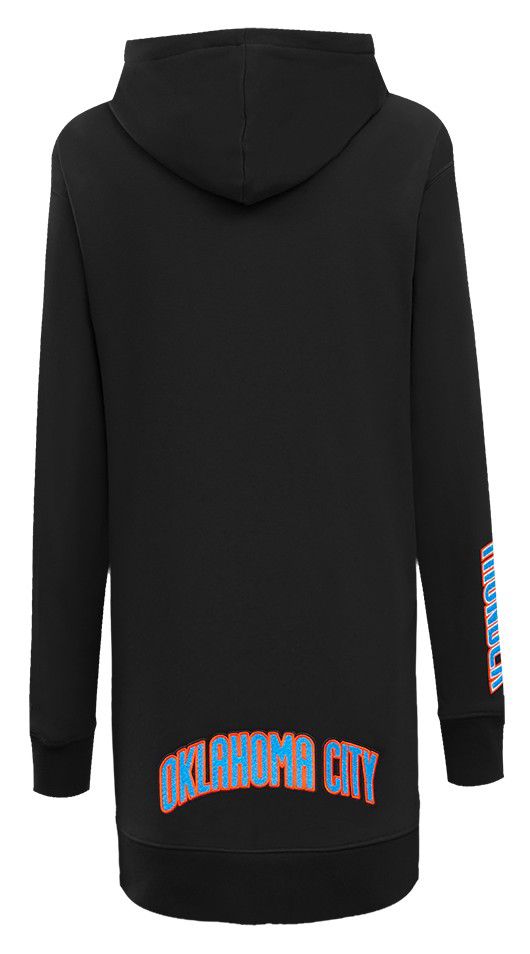 Pro Standard Women's Oklahoma City Thunder Black Classic Hoodie Dress product image