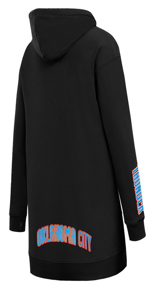 Pro Standard Women's Oklahoma City Thunder Black Classic Hoodie Dress product image