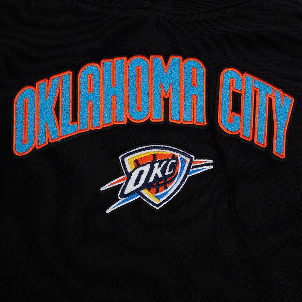 Pro Standard Women's Oklahoma City Thunder Black Classic Fleece Pullover Hoodie product image
