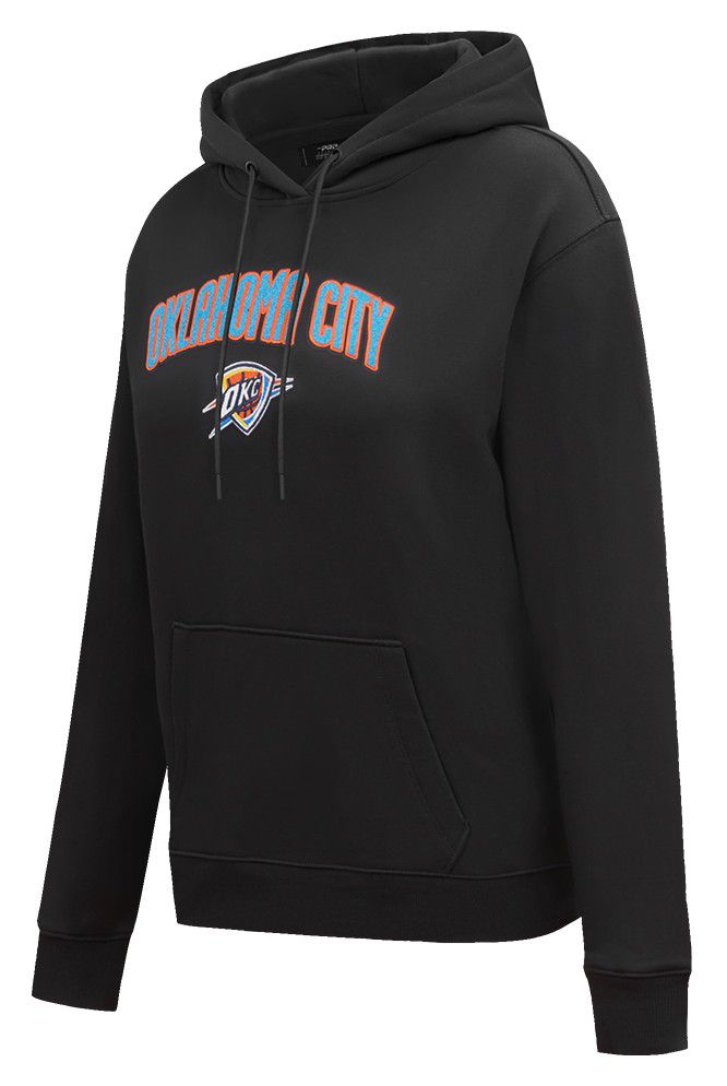 Pro Standard Women's Oklahoma City Thunder Black Classic Fleece Pullover Hoodie product image