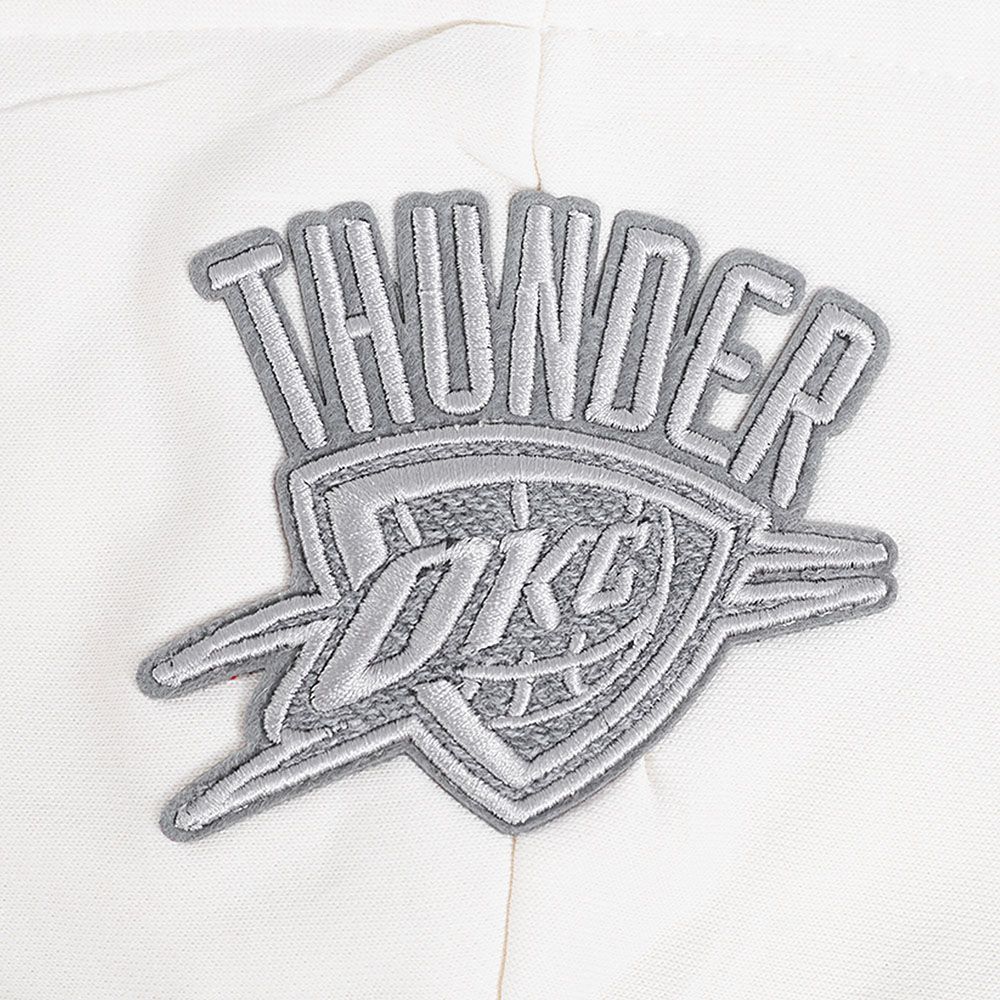 Pro Standard Women's Oklahoma City Thunder Black Reverse French Terry Pullover Hoodie product image