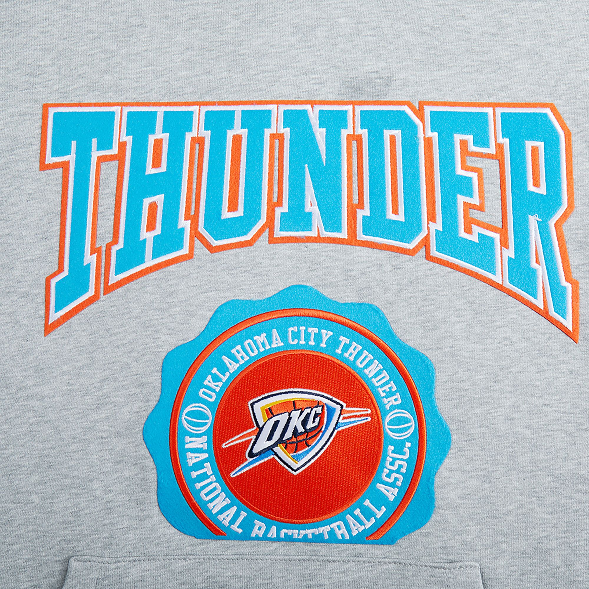 Pro Standard Women's Oklahoma City Thunder Grey Crest Emblem Hoodie product image