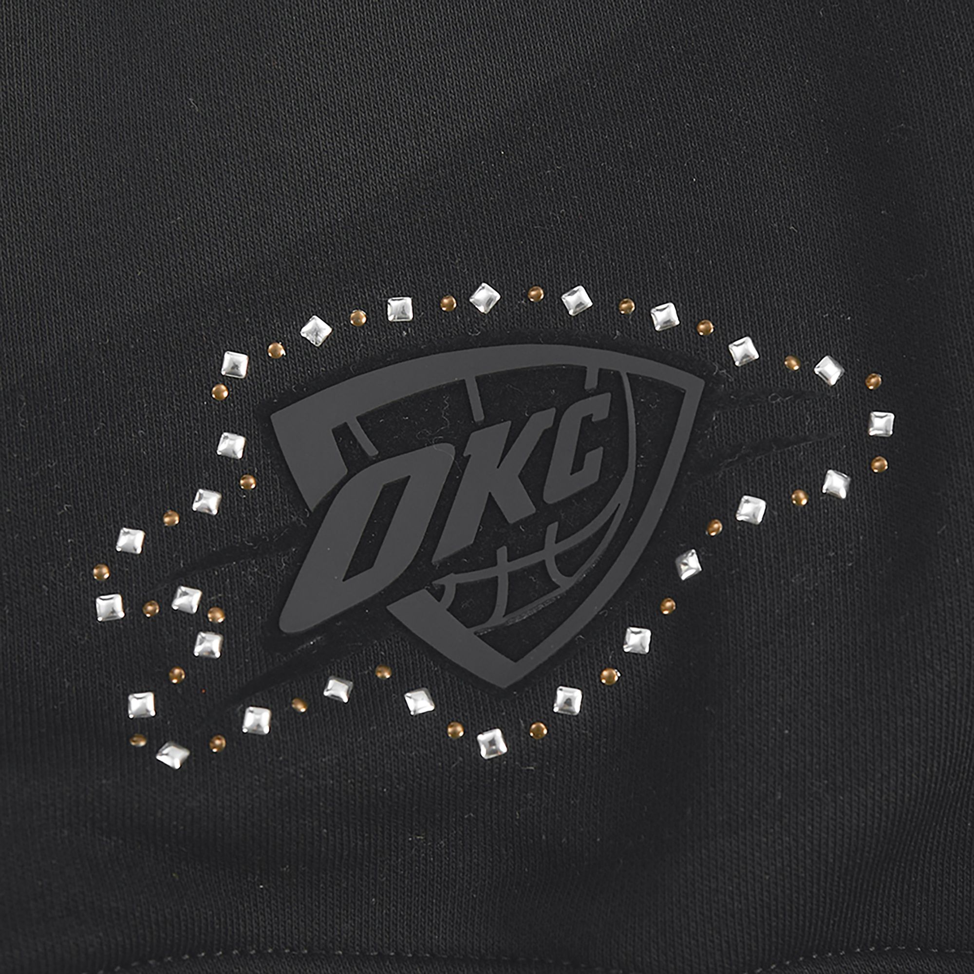 Pro Standard Women's Oklahoma City Thunder Black Renegade Crewneck Sweatshirt product image