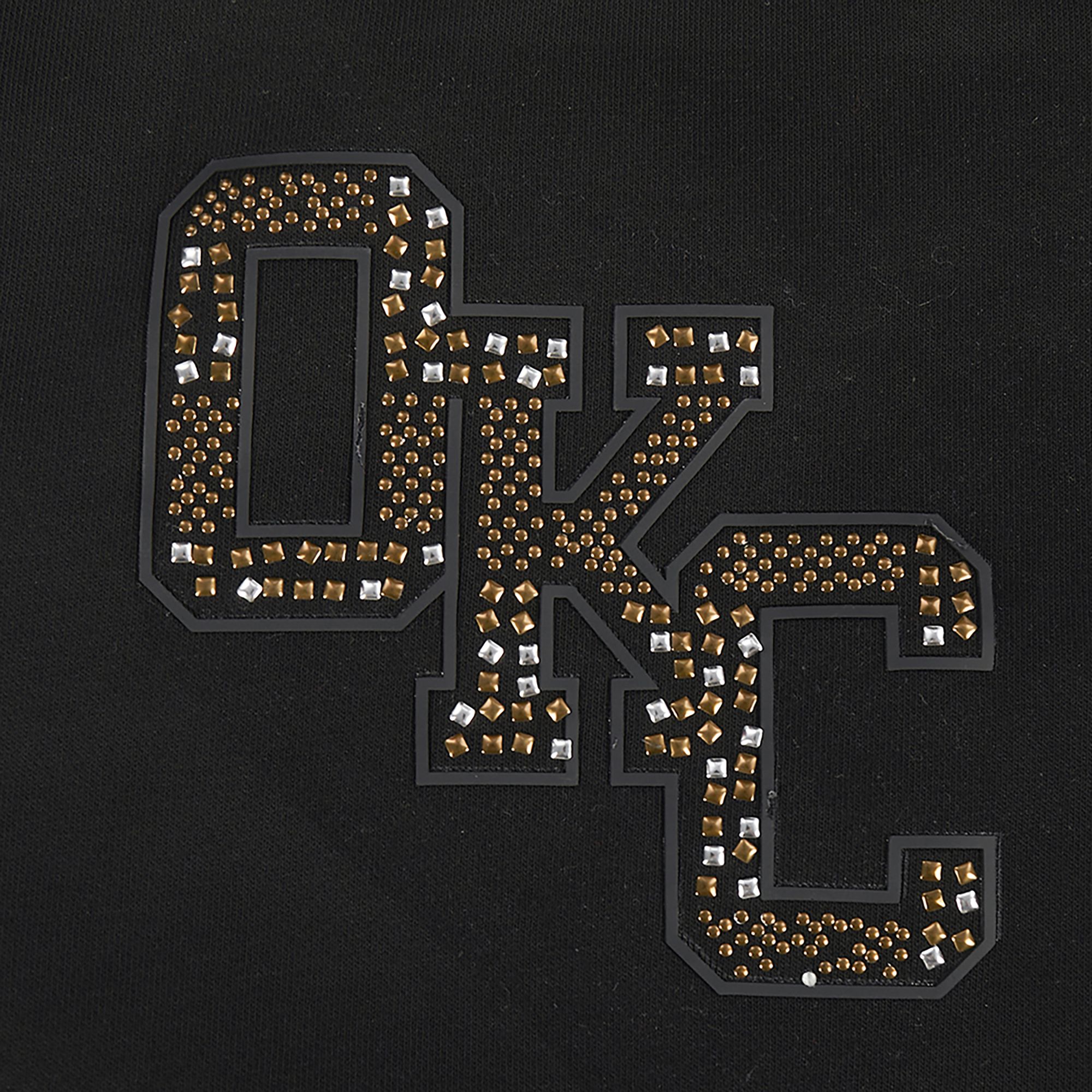 Pro Standard Women's Oklahoma City Thunder Black Renegade Crewneck Sweatshirt product image