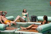 Bote Inflatable Multi-Person Dock Hangout Couch Classic - Port product image