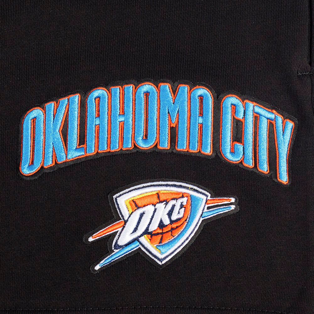 Pro Standard Women's Oklahoma City Thunder Black Classic Fleece Shorts product image