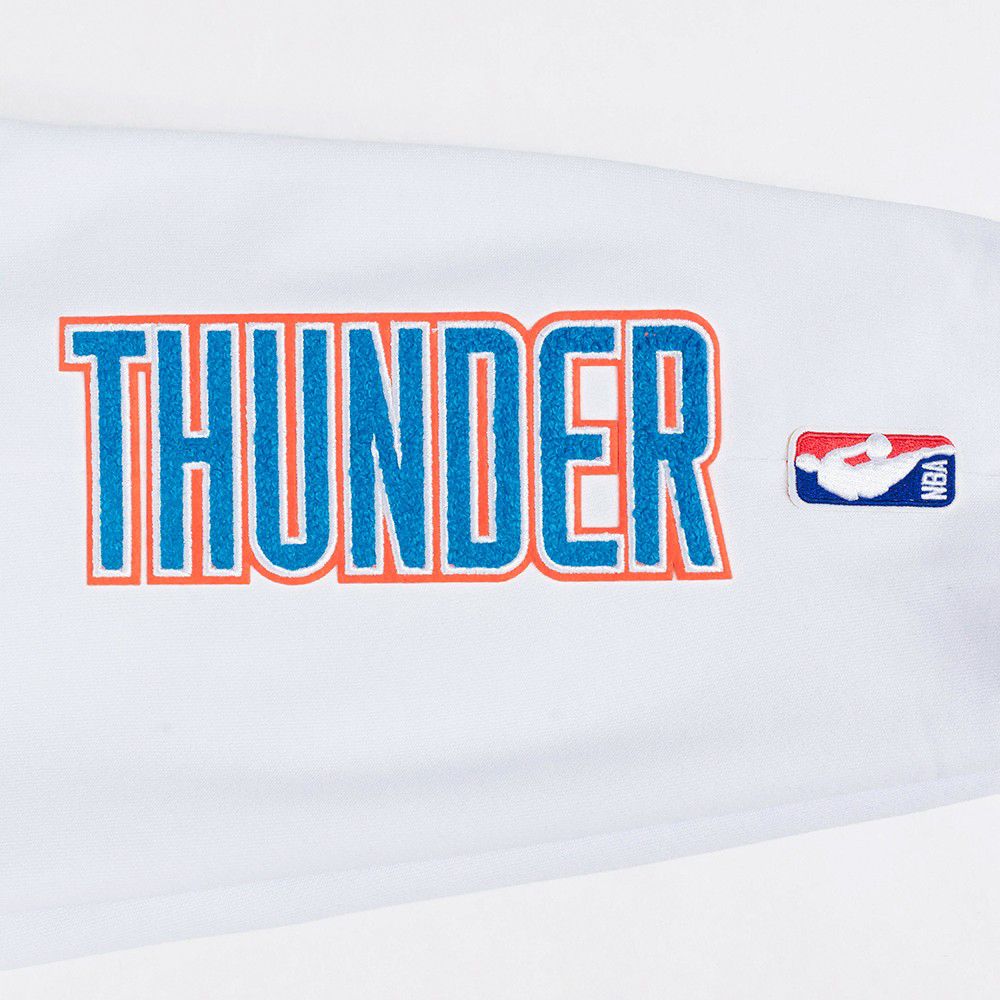 Pro Standard Women's Oklahoma City Thunder White Classic Fleece Sweatpants product image