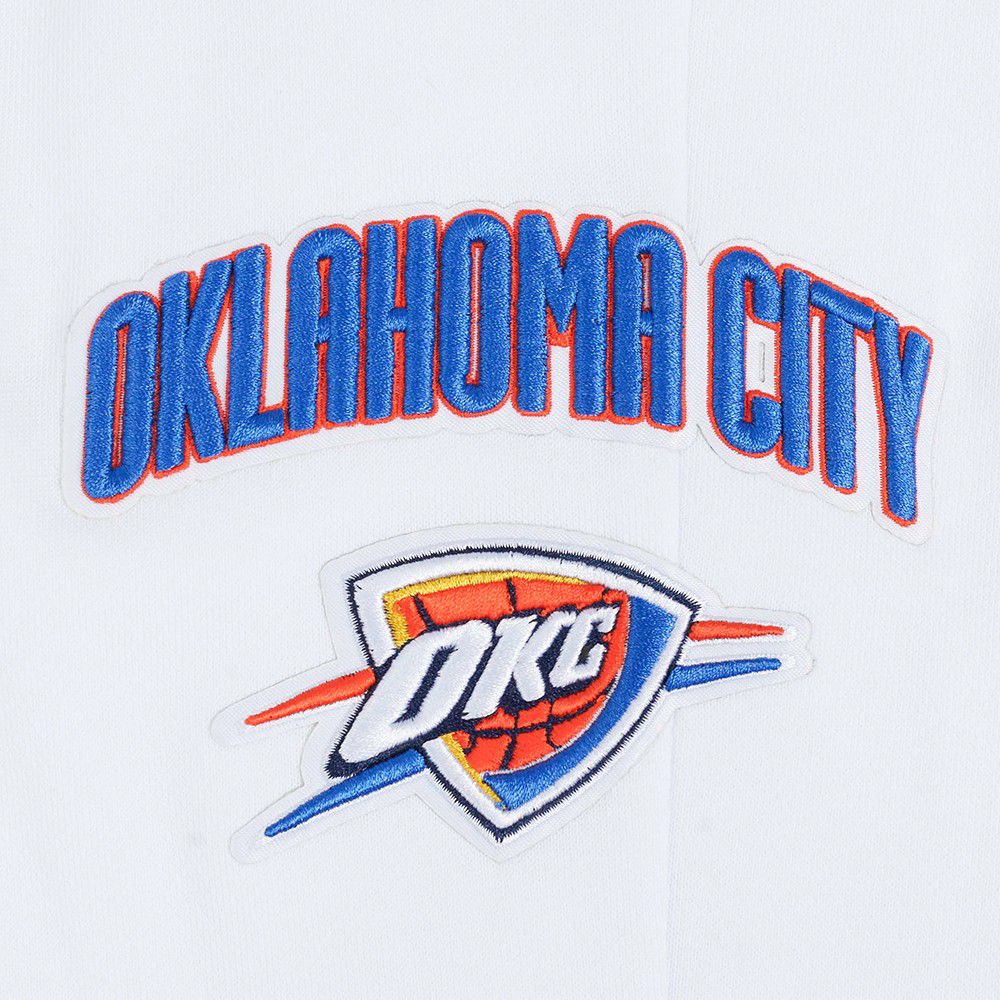Pro Standard Women's Oklahoma City Thunder White Classic Fleece Sweatpants product image