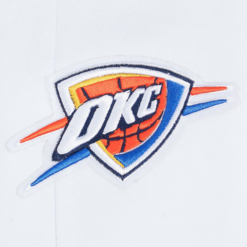 Pro Standard Women's Oklahoma City Thunder White Classic Fleece Sweatpants product image