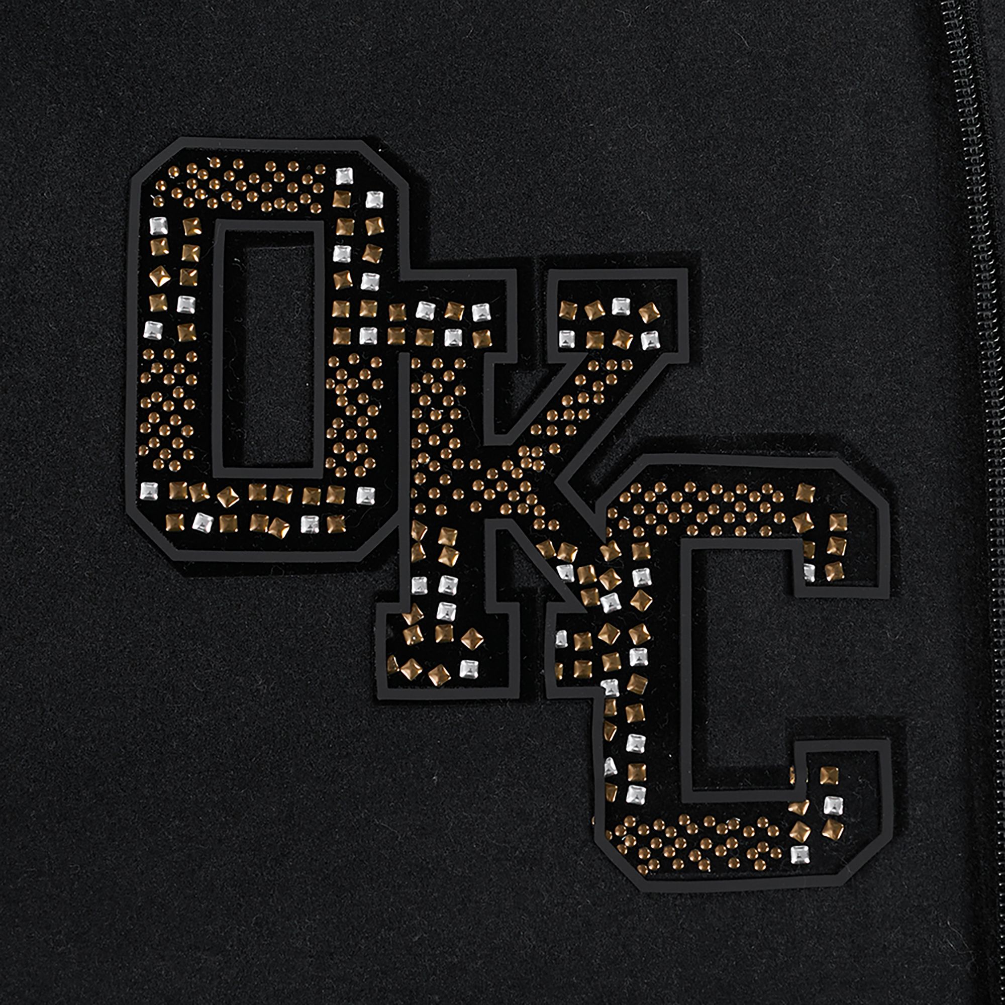 Pro Standard Women's Oklahoma City Thunder Black Renegade Wool Jacket product image