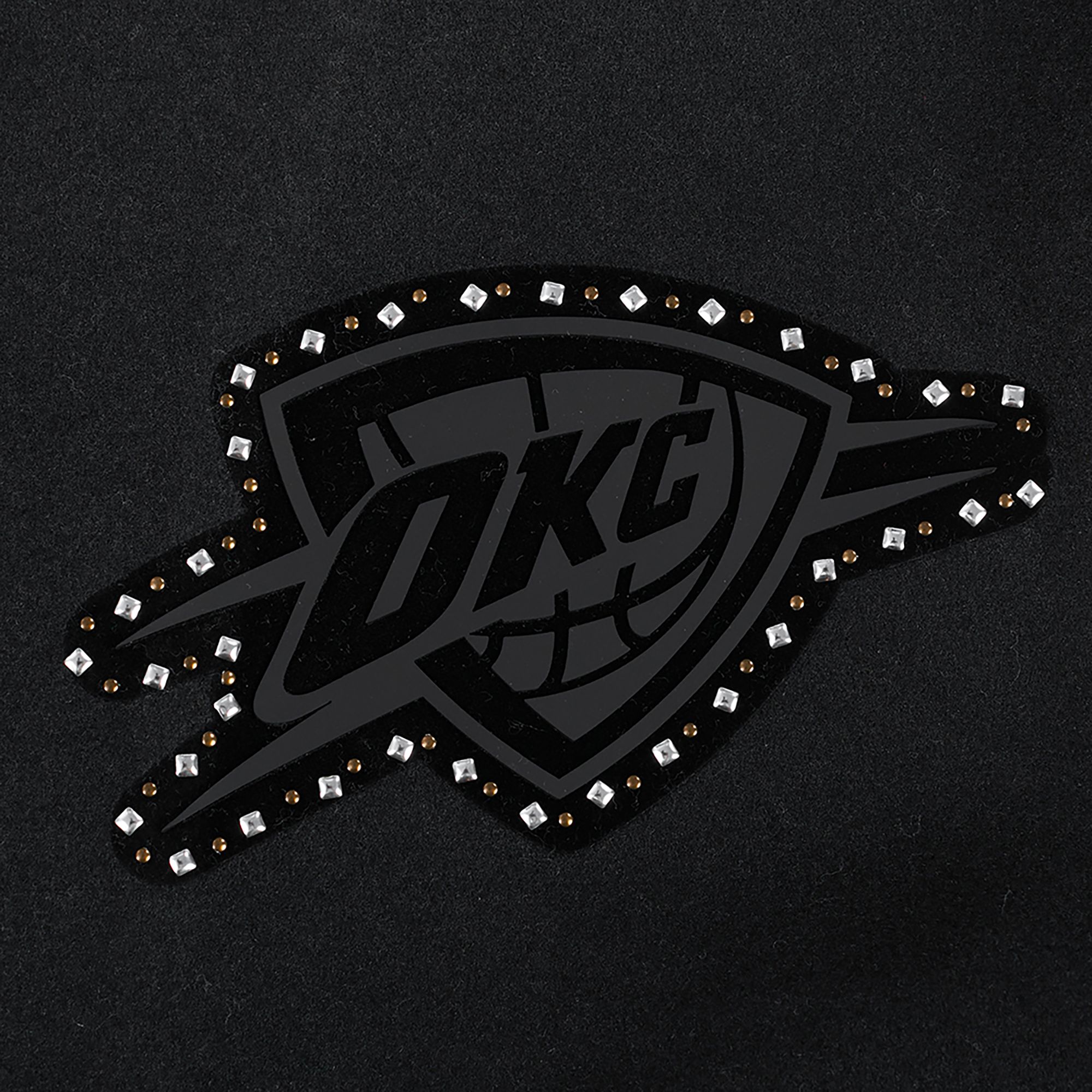 Pro Standard Women's Oklahoma City Thunder Black Renegade Wool Jacket product image