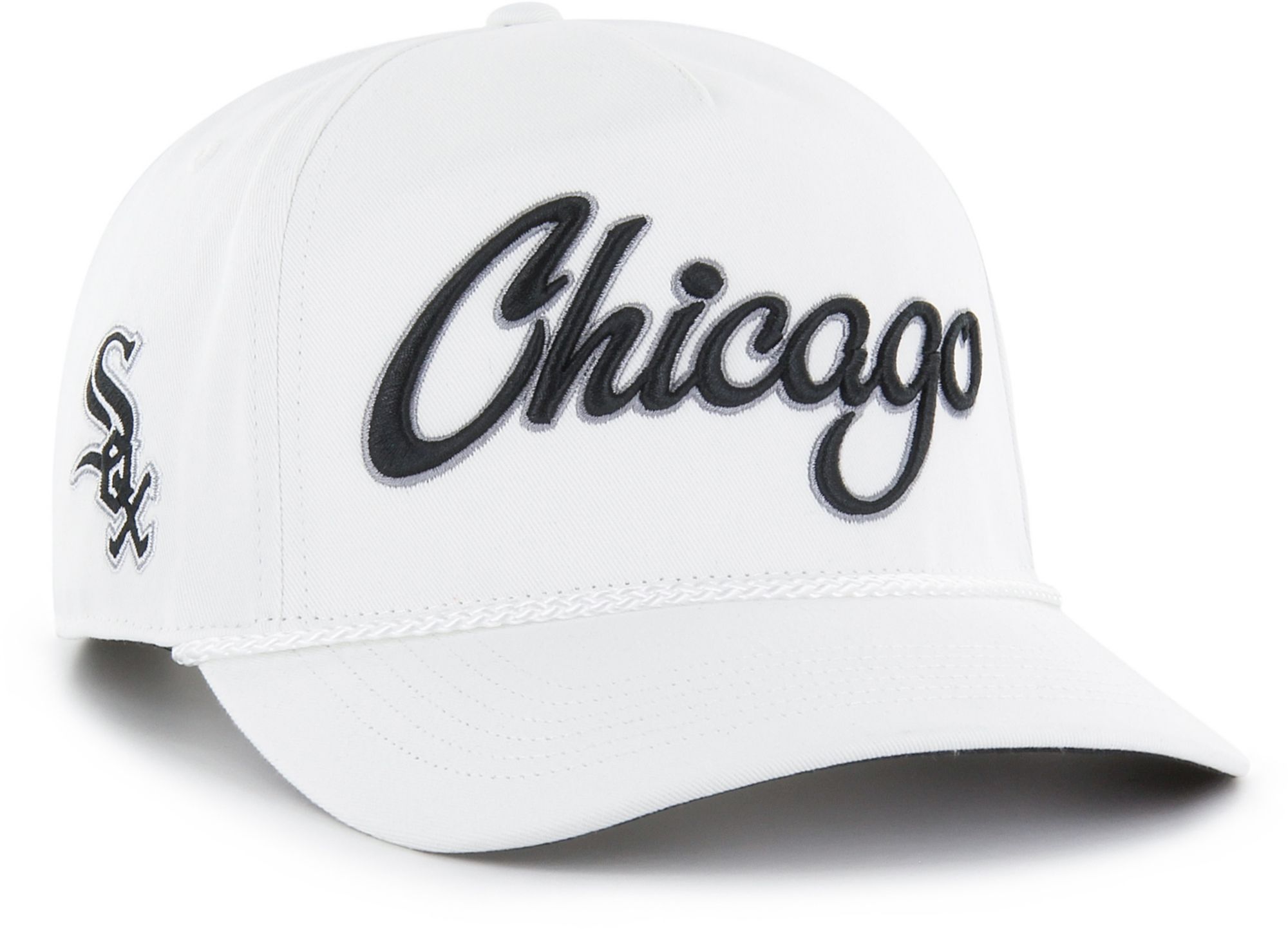 '47 Adult Chicago White Sox White Overhand Hitch Adjustable Hat product image